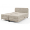 Wilsondo Čalúnená boxspring posteľ s úložným priestorom Fubu 160x200 - béžová Wilsondo Čalúnená boxspring posteľ s úložným priestorom Fubu 160x200 - béžová