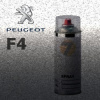 PEUGEOT F4 GRIS ARTENSE metalická barva Sprej 400ml PEUGEOT F4 GRIS ARTENSE metalická barva Sprej 400ml