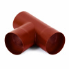 LP odbočka Y - RAL 3009 Hnedočervená, 100/80 mm LP odbočka Y - RAL 3009 Hnedočervená, 100/80 mm