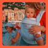 ERGOBABY Nosič OMNI DELUXE Coton - Serene Blue Flowers ERGOBABY Nosič OMNI DELUXE Coton - Serene Blue Flowers