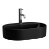 Laufen Savoy umývadlo 55x38 cm oválny pultové umývadlo čierna H8129457161111 Laufen Savoy umývadlo 55x38 cm oválny pultové umývadlo čierna H8129457161111