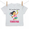 Boodyy Tričko s krátkym rukávom Keď vyrastiem budem tenistka 110 (4-5 rokov) Boodyy Tričko s krátkym rukávom Keď vyrastiem budem tenistka 110 (4-5 rokov)