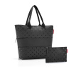 Reisenthel Múdra taška cez rameno Reisenthel Shopper e1 set #1 glossy dots black Reisenthel Múdra taška cez rameno Reisenthel Shopper e1 set #1 glossy dots black
