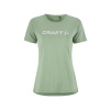 Dámské funkční triko CRAFT CORE Essence Logo - zelená Velikost: S Dámské funkční triko CRAFT CORE Essence Logo - zelená Velikost: S
