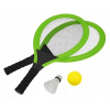 Set na plážový tenis/badminton: Zelený Set na plážový tenis/badminton: Zelený