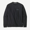 Patagonia Mikina Fitz Roy Icon Uprisal Crewneck Sweatshirt, Ink Black - vel. M Patagonia Mikina Fitz Roy Icon Uprisal Crewneck Sweatshirt, Ink Black - vel. M