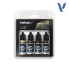 Vallejo True Metallic Metal 77258 Set Aged Metal Vallejo True Metallic Metal 77258 Set Aged Metal