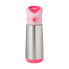Dětská termoska b.box s brčkem 500 ml flamingo fizz Dětská termoska b.box s brčkem 500 ml flamingo fizz