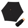 Doppler Nature Mini Cork Simply Black dámsky skladací dáždnik Doppler Doppler Nature Mini Cork Simply Black dámsky skladací dáždnik Doppler