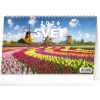 NOTIQUE Stolový kalendár Svet 2026, 23,1 x 14,5 cm NOTIQUE Stolový kalendár Svet 2026, 23,1 x 14,5 cm