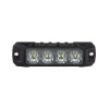 Výstražné LED svetlo biele vonkajšie – 4× 5 W, ECE R10, 12 – 24 V Výstražné LED svetlo biele vonkajšie – 4× 5 W, ECE R10, 12 – 24 V