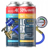A/C FIX 2x Chladivo R134a Plyn Tesniaci prostriedok 3v1 + hadica 626 g A/C FIX 2x Chladivo R134a Plyn Tesniaci prostriedok 3v1 + hadica 626 g