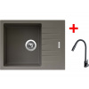Sinks PERFECTO 650 Truffle + ELASTA S čierná matná Sinks PERFECTO 650 Truffle + ELASTA S čierná matná