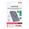 SWISSTEN, POWER BANK FUSION, S NABÍJANÍM APPLE WATCH, Li-Pol, 5/9/12V, kompatibil. s MagSafe, 10000mAh, USB-C, strieborná SWISSTEN, POWER BANK FUSION, S NABÍJANÍM APPLE WATCH, Li-Pol, 5/9/12V, kompatibil. s MagSafe, 10000mAh, USB-C, strieborná