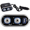 Cigaretový Zapaľovač Splitter Twin 12v 24v Usb Spínače 1000 Ma Cigaretový Zapaľovač Splitter Twin 12v 24v Usb Spínače 1000 Ma