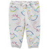 CARTER'S Tepláky Grey Dino dievča NB/ veľ. 56 1N079010_NB CARTER'S Tepláky Grey Dino dievča NB/ veľ. 56 1N079010_NB