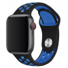 AW Športový remienok na Apple Watch - Čierno-modrý Veľkosť / Rozteč: 44/45/46/49mm, Dĺžka remienka: Dámsky - S/M (14 - 19cm), Farba: Čierno-modrý IR-AWSPRT90 AW Športový remienok na Apple Watch - Čierno-modrý Veľkosť / Rozteč: 44/45/46/49mm, Dĺžka remienka: Dámsky - S/M (14 - 19cm), Farba: Čierno-modrý IR-AWSPRT90