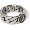 prsteň HUF REGIONAL CUBAN LINK RING Silver 8 prsteň HUF REGIONAL CUBAN LINK RING Silver 8