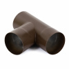 LP odbočka Y - RAL 8017 Čokoládová, 100/80 mm LP odbočka Y - RAL 8017 Čokoládová, 100/80 mm