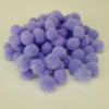 Pom-Pom ženilkové guličky 1,5 cm 100 kusov - fialové Pom-Pom ženilkové guličky 1,5 cm 100 kusov - fialové