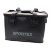 Nepremokavá Taška Sportex Čierna 40x28x27cm Nepremokavá Taška Sportex Čierna 40x28x27cm