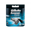Gillette Sensor Excel (M) 10ks, Náhradné ostrie Gillette Sensor Excel (M) 10ks, Náhradné ostrie