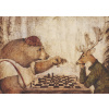 Plagát, Obraz - Wild Chess, 40 × 30 cm Plagát, Obraz - Wild Chess, 40 × 30 cm