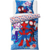 Mikroplyšové povlečení Spidey Úžasní přátelé 140x200, 70x90 cm - Carbotex Mikroplyšové povlečení Spidey Úžasní přátelé 140x200, 70x90 cm - Carbotex