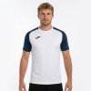 T-SHIRT ACADEMY IV SHORT SLEEVE dres / tričko biela modrá námornícka 2XL-3XL T-SHIRT ACADEMY IV SHORT SLEEVE dres / tričko biela modrá námornícka 2XL-3XL