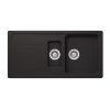 SCHOCK Formhaus - Granitový drez, 100x50 cm, s ovládaním odtoku, Ónyx FOMD150LUGON SCHOCK Formhaus - Granitový drez, 100x50 cm, s ovládaním odtoku, Ónyx FOMD150LUGON