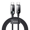 Mcdodo CA-4780 USB-C to USB-C 60W data cable 1.2m (Čierny) Mcdodo CA-4780 USB-C to USB-C 60W data cable 1.2m (Čierny)