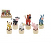 Teddies Zvířátko DOMÁCÍ mačkací - dřevěné Teddies Zvířátko DOMÁCÍ mačkací - dřevěné