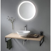 Aqualine Vega - Doska pod umývadlo 125x45 cm, dub platin VG730 Aqualine Vega - Doska pod umývadlo 125x45 cm, dub platin VG730