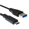 Kabel C-TECH USB 3.0 AM na Type-C kabel (AM/CM), 2m, černý CB-USB3C-20B C-Tech Kabel C-TECH USB 3.0 AM na Type-C kabel (AM/CM), 2m, černý CB-USB3C-20B C-Tech