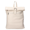 Dámsky kožený batoh Italia Babet - krémová Dámsky kožený batoh Italia Babet - krémová