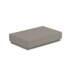 Darčeková krabička s vekom 250x150x50/40 mm, sivá Darčeková krabička s vekom 250x150x50/40 mm, sivá