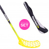 FLOORBEE Douglas 32 Yellow + Stickbag Sr žltá / čierna, Ľavá (ľavá ruka dole), 82cm (=92cm) FLOORBEE Douglas 32 Yellow + Stickbag Sr žltá / čierna, Ľavá (ľavá ruka dole), 82cm (=92cm)