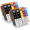 10x ATRAMENT do HP 364 XL DeskJet 3070a 3520 PhotoSmart 5510 5520 5524 B110a 10x ATRAMENT do HP 364 XL DeskJet 3070a 3520 PhotoSmart 5510 5520 5524 B110a