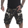 Yakuza cargo šortky BUMP CARGO CSB 23001 camouflage Farba: zelený a hnedý maskáč, Veľkosť: 38 Yakuza cargo šortky BUMP CARGO CSB 23001 camouflage Farba: zelený a hnedý maskáč, Veľkosť: 38