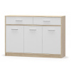 Casarredo Komoda 3D2S TIPS dub sonoma/bílá mat Casarredo Komoda 3D2S TIPS dub sonoma/bílá mat
