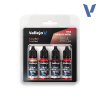 Vallejo True Metallic Metal 77254 Set Ruby Red Vallejo True Metallic Metal 77254 Set Ruby Red