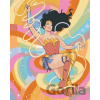 Zuty Wonder Woman dúhová 40 x 50 cm vypnuté plátno na rám 8596530193135 Zuty Wonder Woman dúhová 40 x 50 cm vypnuté plátno na rám 8596530193135