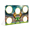 MultiGarden Futbalová tréningová bránka + cieľová podložka 180 x 122 cm MultiGarden Futbalová tréningová bránka + cieľová podložka 180 x 122 cm
