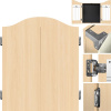Mission Kabinet Deluxe - Plain Light Oak Mission Kabinet Deluxe - Plain Light Oak