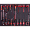 Strend Pro 239921 Zásuvka S239, 21 kusů, šroubováky, pro dílenský vozík Strend Pro 239921 Zásuvka S239, 21 kusů, šroubováky, pro dílenský vozík