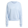 adidas Studio Lounge 3-Stripes Sweatshirt Womens Glow Blue S (8-10) adidas Studio Lounge 3-Stripes Sweatshirt Womens Glow Blue S (8-10)