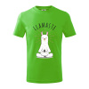 Yoga Llamaste - Tričko detské bavlnené - 158 cm/12 rokov ( Apple Green ) Yoga Llamaste - Tričko detské bavlnené - 158 cm/12 rokov ( Apple Green )
