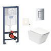 Grohe Závěsný wc set do lehkých stěn / předstěnová montáž SAT Infinitio SIKOGRSIN12SCP00 Grohe Závěsný wc set do lehkých stěn / předstěnová montáž SAT Infinitio SIKOGRSIN12SCP00