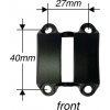 Desticka predstavce Speedlifter SDS Al, 4-díry O31,8mm, cerná Desticka predstavce Speedlifter SDS Al, 4-díry O31,8mm, cerná