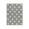 Přírodní koberec, ručně tkaný Stars Grey-White 120x160 cm Přírodní koberec, ručně tkaný Stars Grey-White 120x160 cm